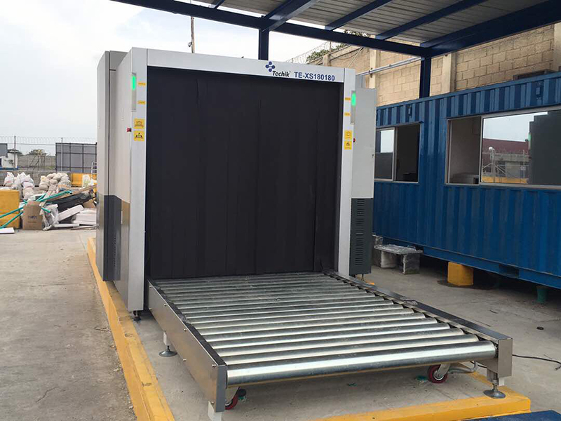 X-ray Baggage scanner at the Airport